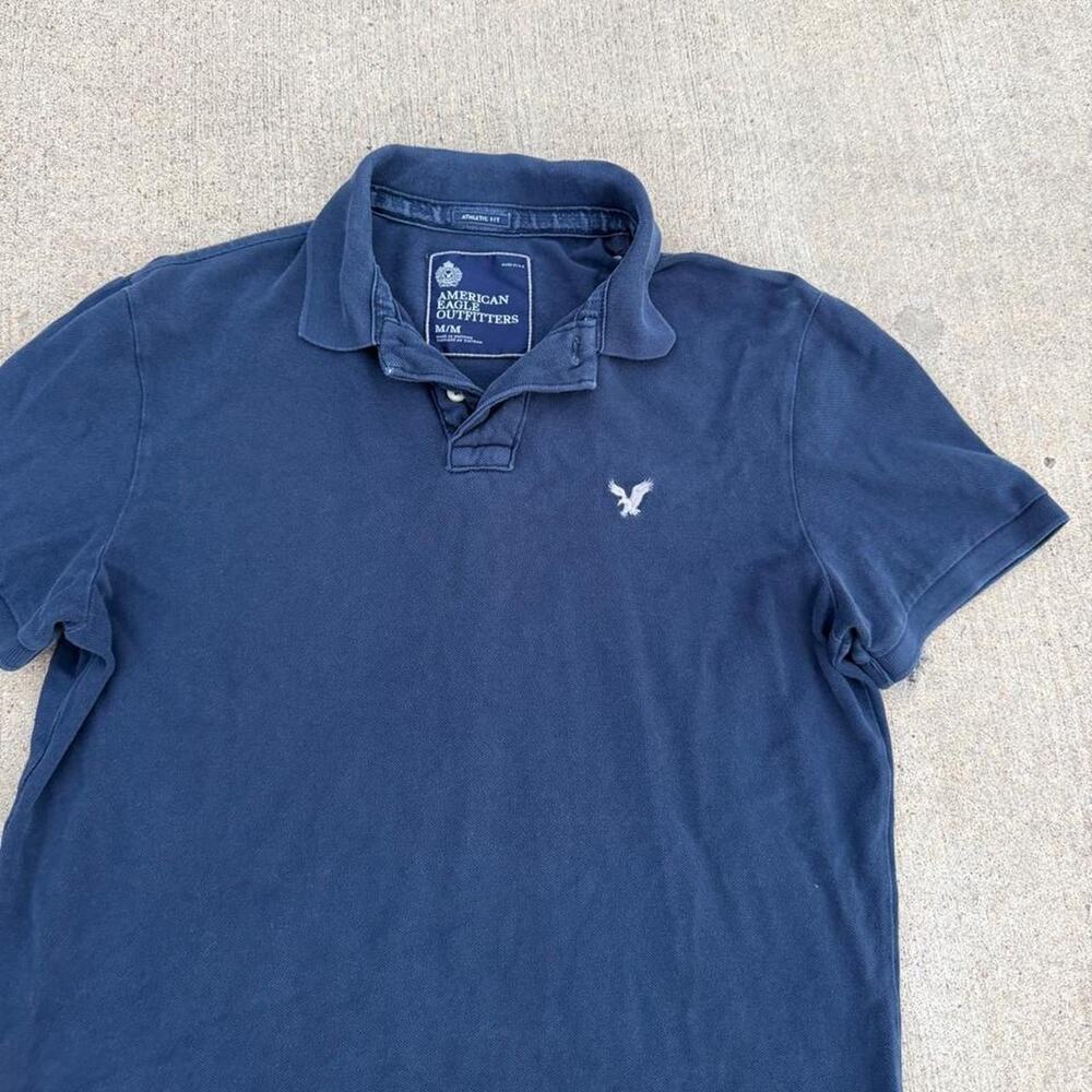 Y2k american eagle polo shirt Medium